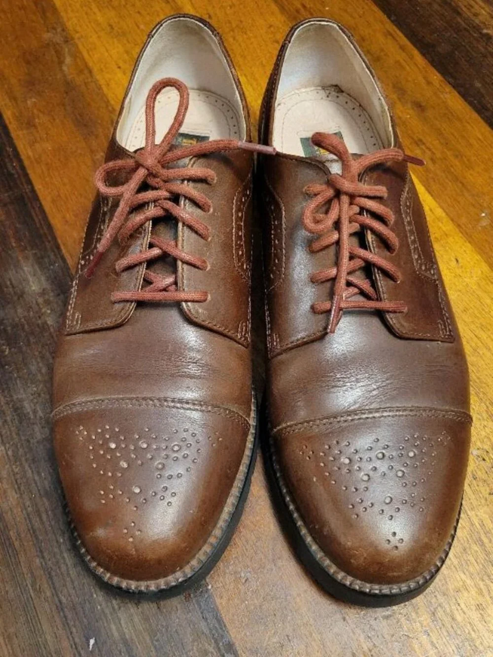 Men's Timberland waterproof leather oxford shoes